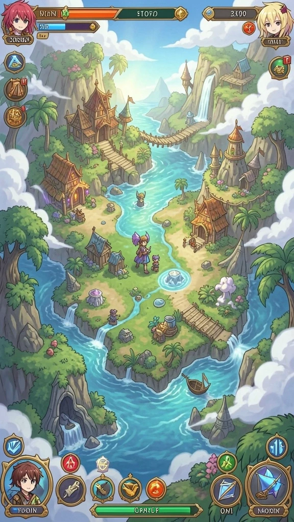 idnraja - Berbagai karakter unik untuk dipilih dalam game.