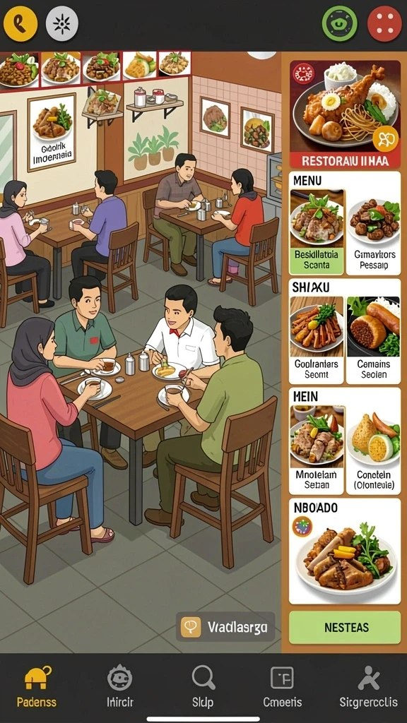 paus188 - Tangkapan layar fitur baru interaksi antar pemain dalam permainan.