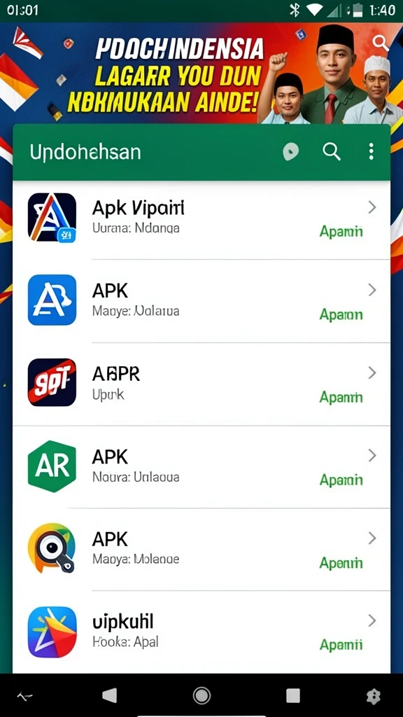 sulap777 - Menu permainan dengan pilihan tema yang beragam.